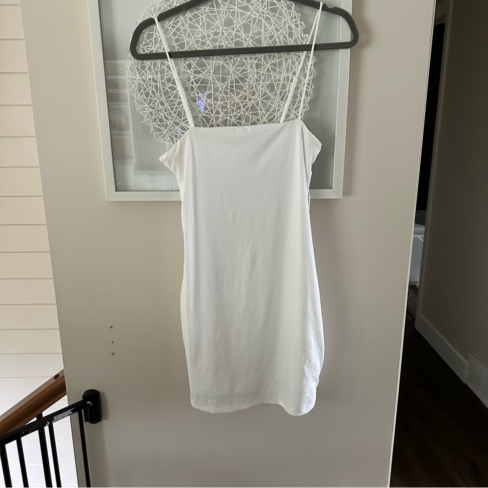 Garage White Mini Dress